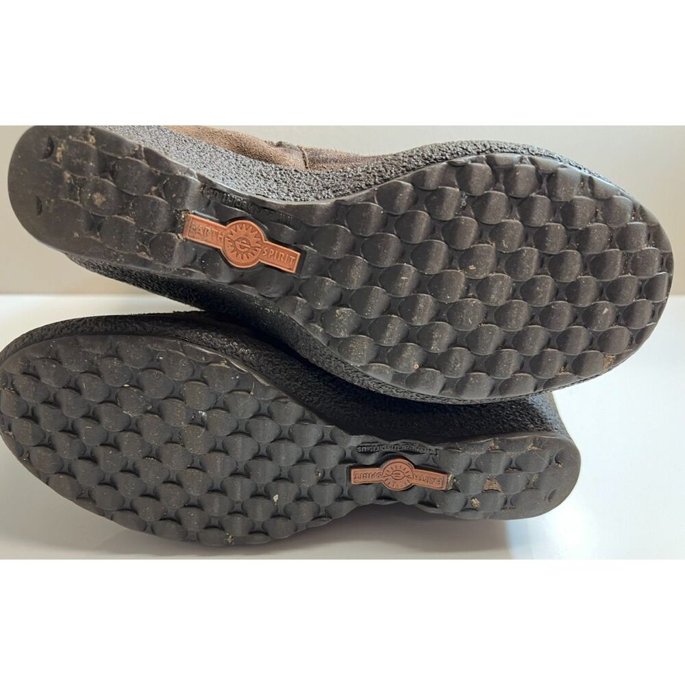 Earth Spirit Freesia mid-calf brown suede boots. Size 38. - Picture 8 of 8